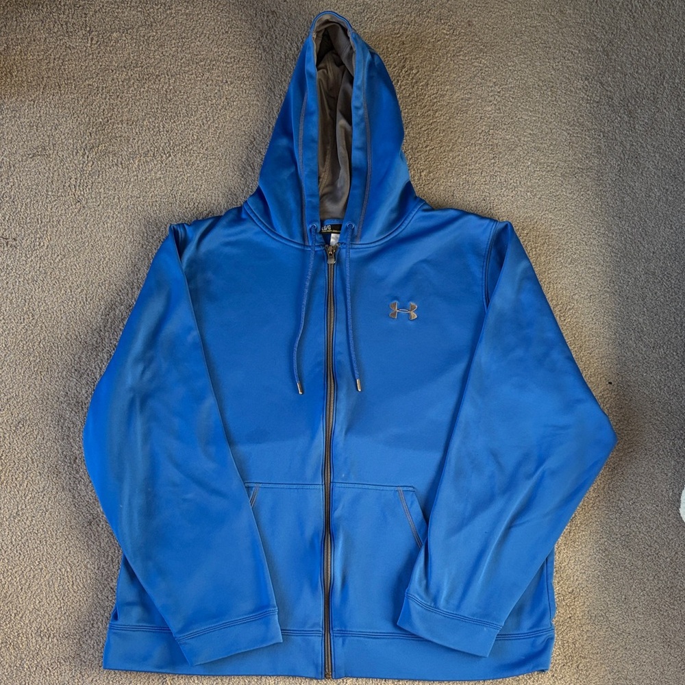Under Armour Men's Performance Blue Jacket LARGE